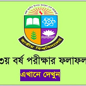 NU Honours 3rd Year Result 2024 – nu.ac.bd
