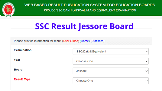 Jessore Board SSC Result 2023