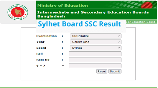 Sylhet Board SSC Result 2023