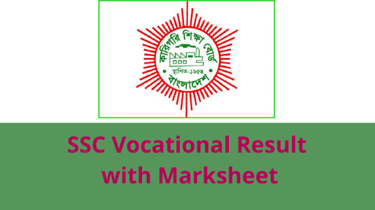 SSC Vocational Result 2023