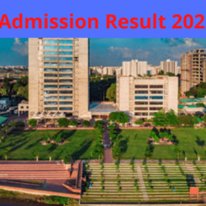 BUP Admission Result 2022