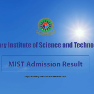 MIST Admission Result 2022