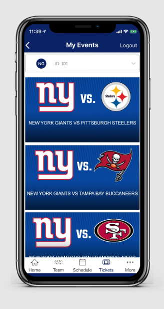 Giant Schedule Login