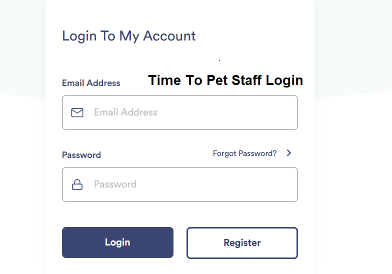 Time To Pet Staff Login