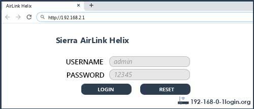 10.0.0.1 Helix Login