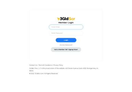 3Gldscr Login