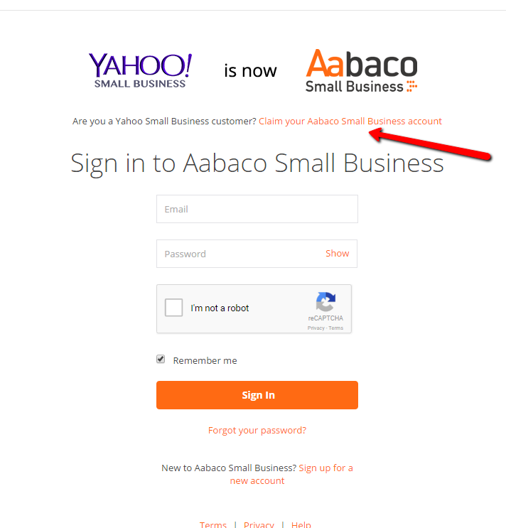 Aabaco Small Business Login