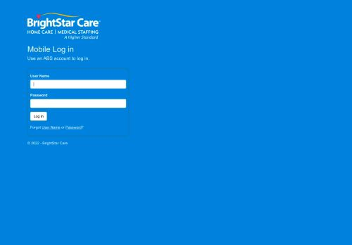 Abs Brightstar Care Login