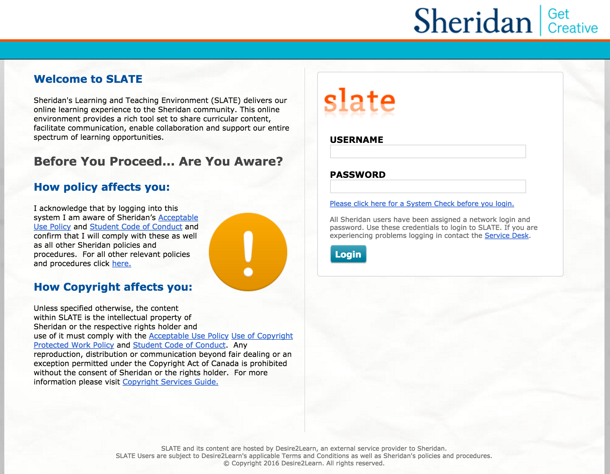 Access Sheridan Login