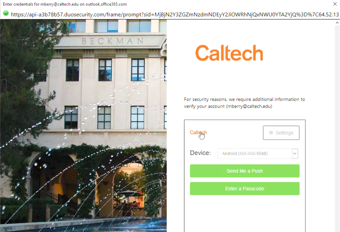 Access.Caltech.Edu Login