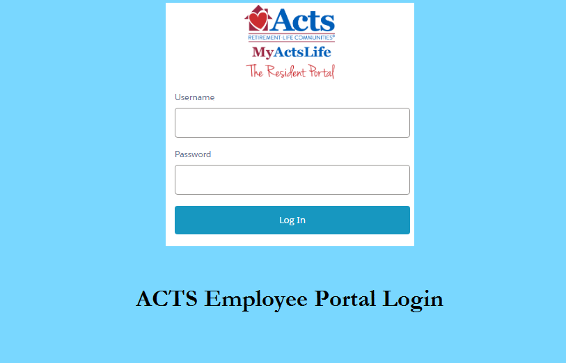 Acts Employee Portal Login