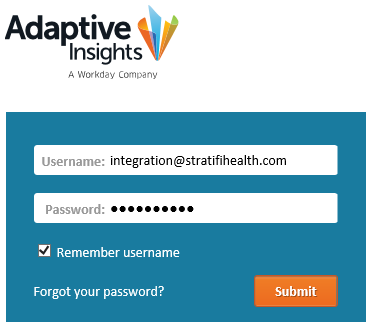 Adaptive Insights Login