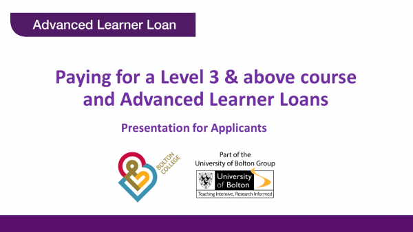 Advanced Learner Loan Login