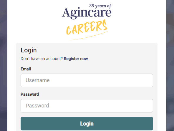 Agincare Login