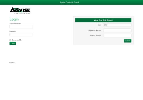 Agvise Login