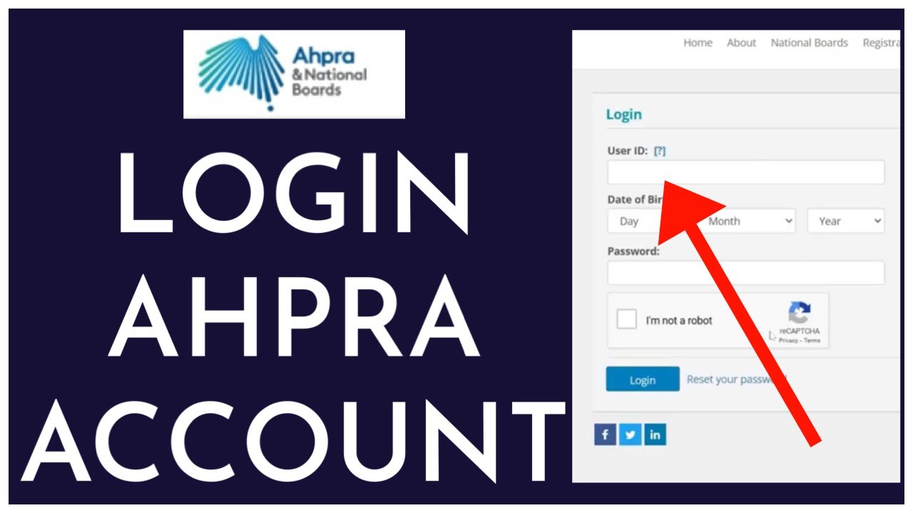 Ahpra Login