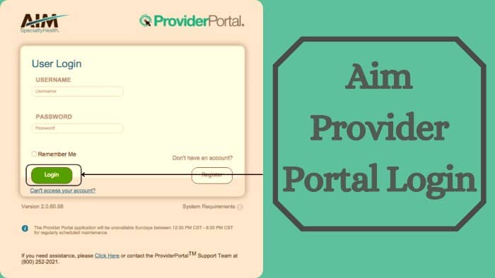 Aim Specialty Provider Login