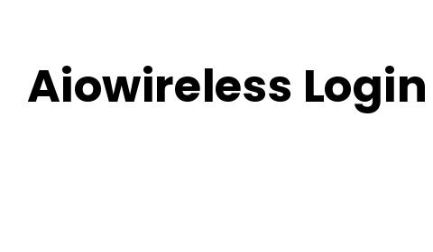 Aiowireless Login