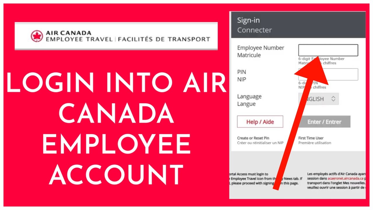 Air Canada Employee Travel Login