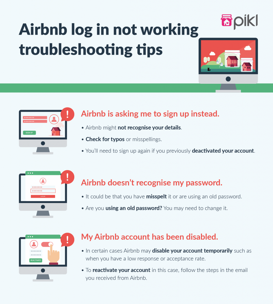 Airbnb Login Issues