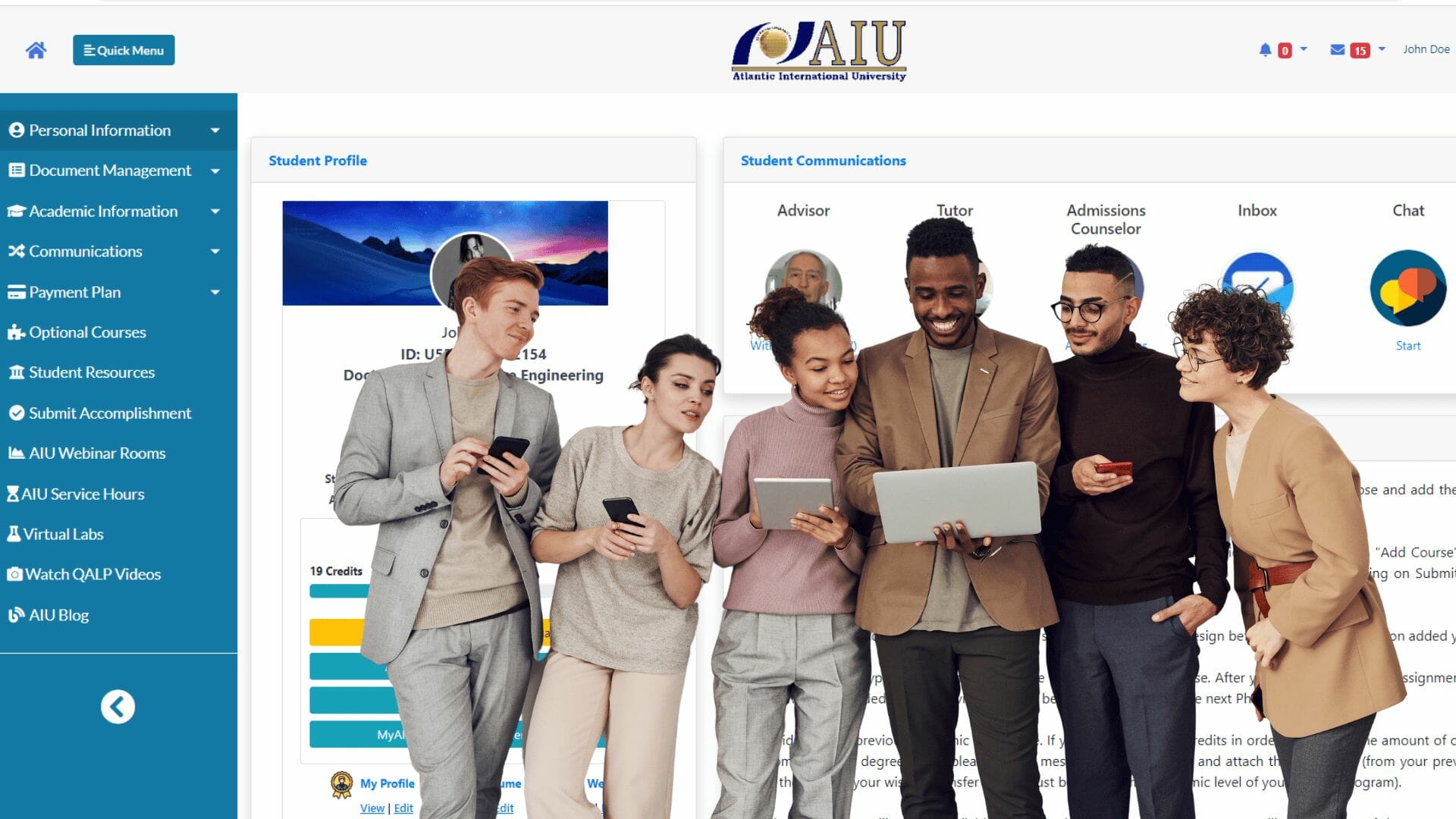 Aiu Login Virtual Campus