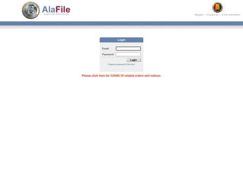 Alafile Login