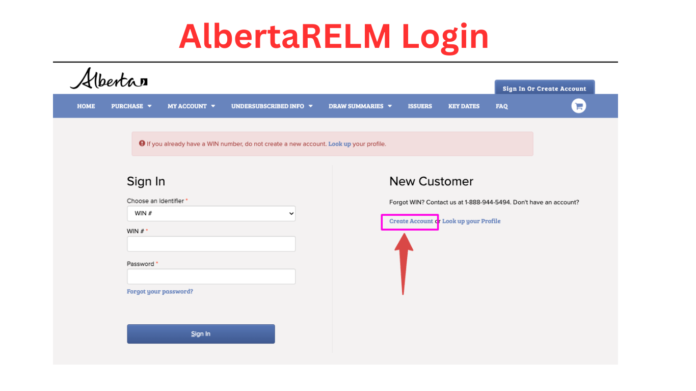 Alberta Relm Login