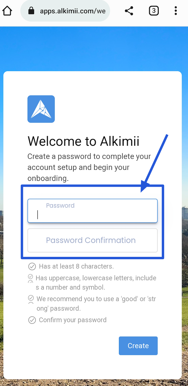 Alkimii Login App