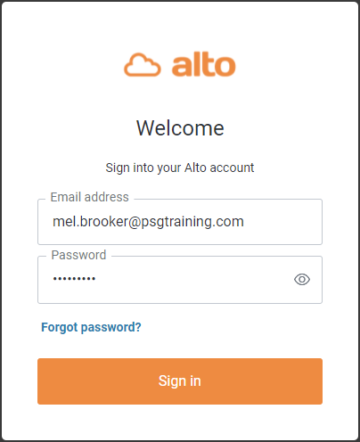 Altos Login