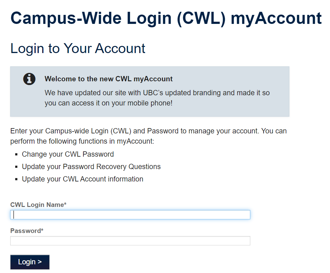 Alumni Ubc Email Login