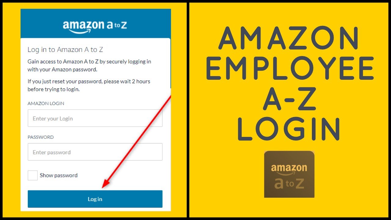 Amazon A2Z Login