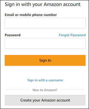 Amazon Audible Login