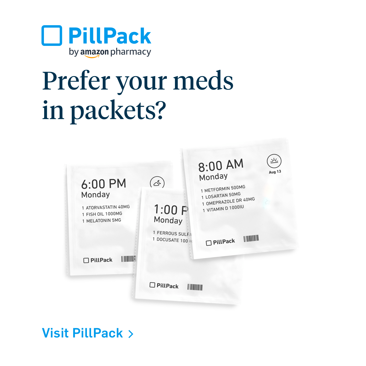 Amazon Pillpack Login