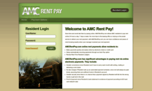 Amcrentpay Login