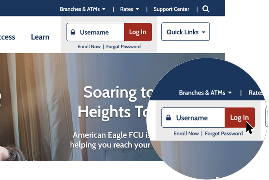 American Eagle Credit Union Login