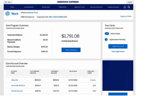 Amex Atwork Login