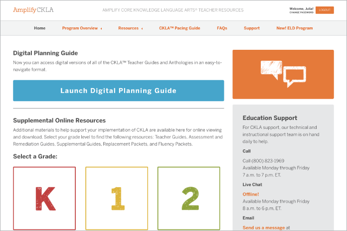 Amplify Assessment Login