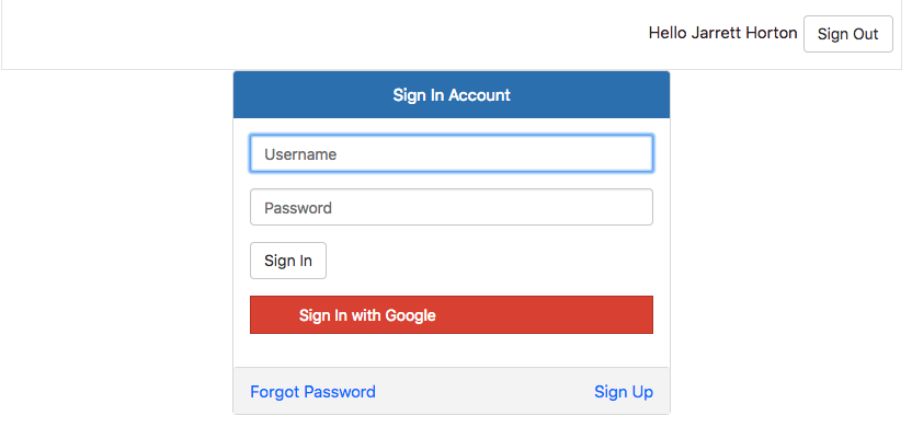 Amplify Login With Google