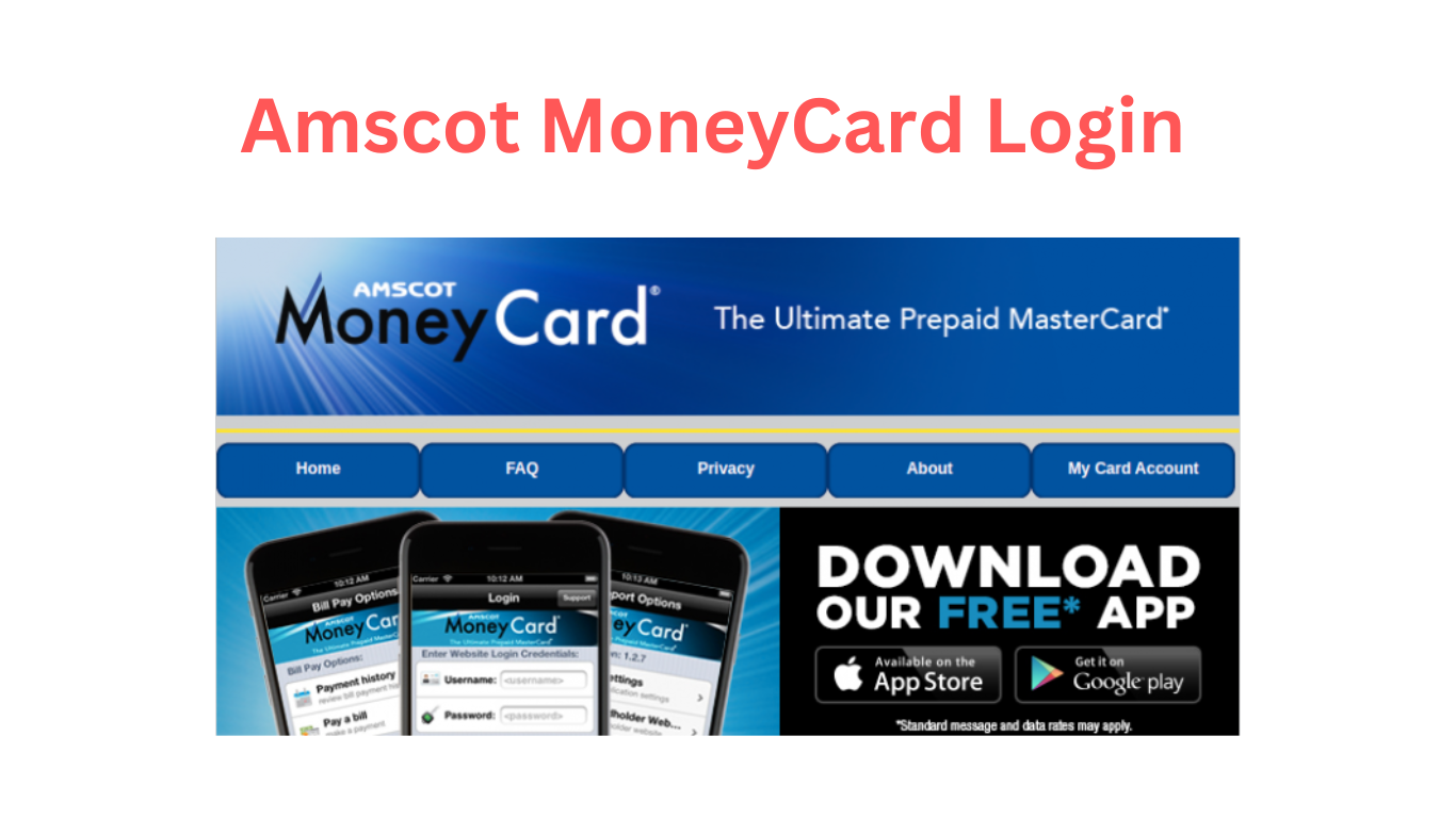 Amscot Prepaid Card Login