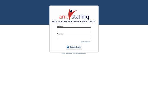 Amt Stafferlink Login