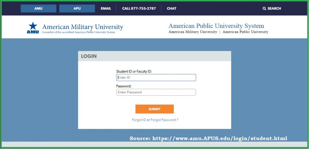 Amu Apus Edu Student Login