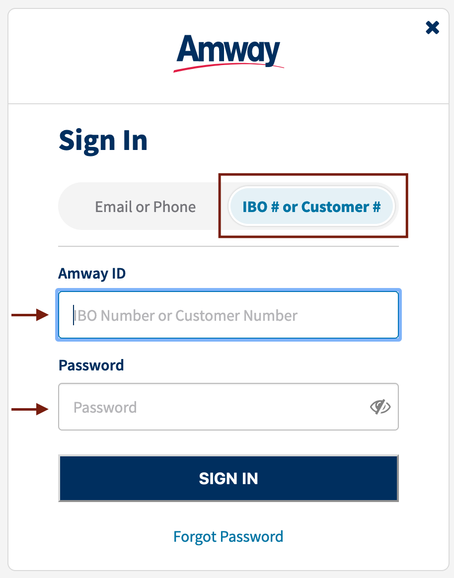 Amway Login