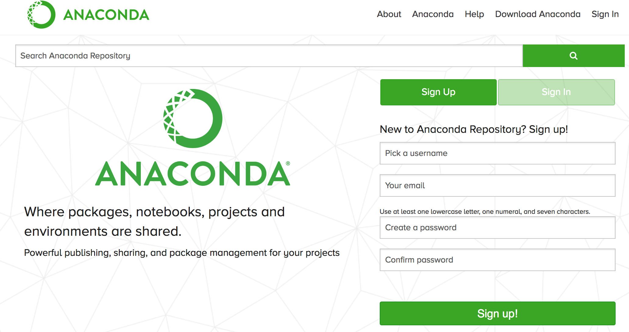 Anaconda Login