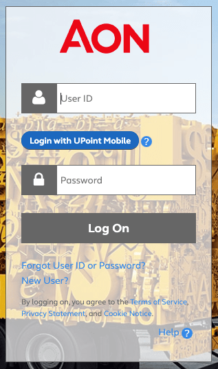 Aon Upoint Login