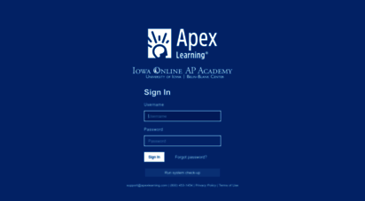 Apexvs Login