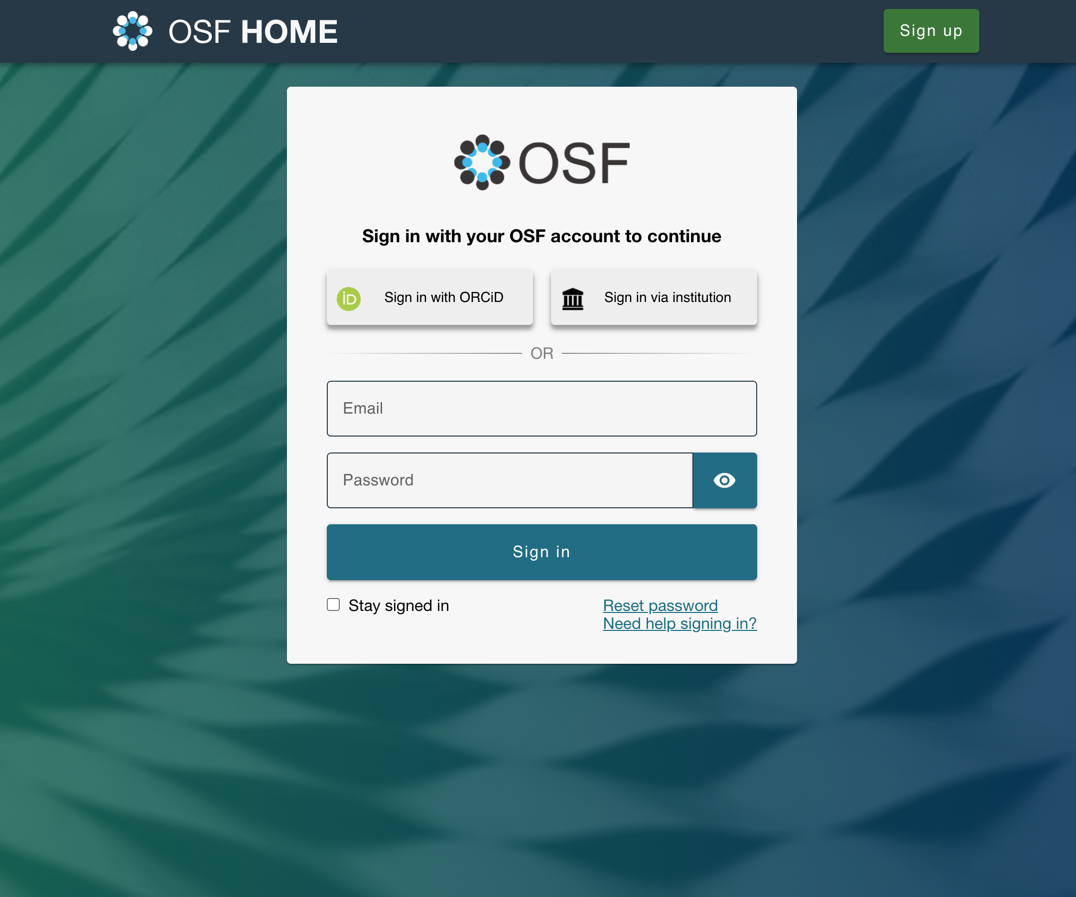 Api Osf Login