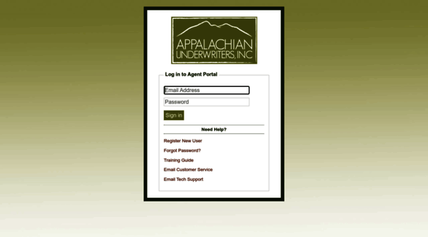 Appalachian Agent Login