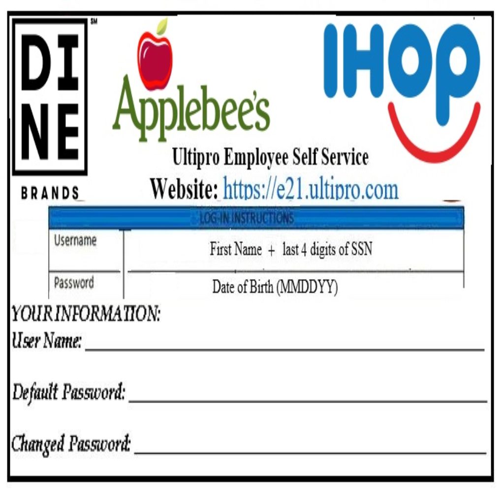 Applebees Payroll Login