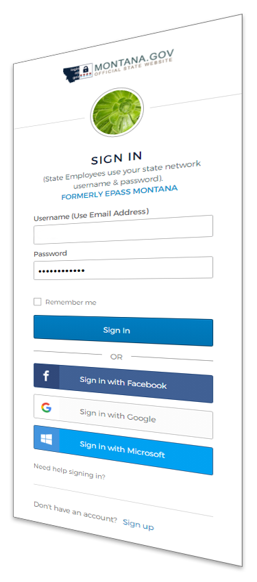 Apply Mt Gov Login