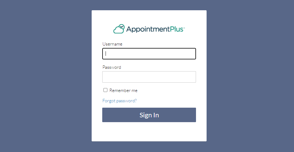 Appointmentplus Com Login